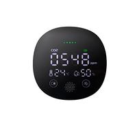 Logilink Indicatore di temperatura e umidità CO2 SC0117 per viaggio, nero