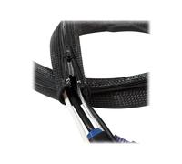LogiLink KAB0049 Nero Poliestere 1 pz 3,5 cm 195 g 150 mm Cable sleeve (Zipper)
