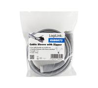 LogiLink KAB0073 Grigio Poliestere 56 g 60 g 180 mm 230 mm Carbon monoxide