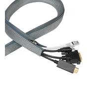 LogiLink KAB0074 - Guaina portacavi con cerniera, per proteggere i cavi e per un
