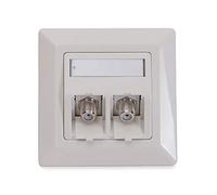 LOGILINK Keystone - Set comprensivo di telecomando e 2 prese F