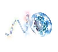 Logilink LED007 - Nastro LED RGB con telecomando (16 colori, 4 modalità di luce), autoadesivo, 3 m
