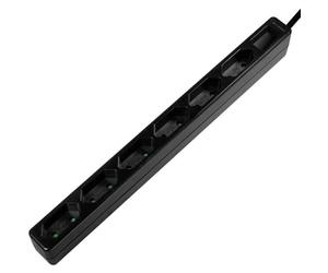 LogiLink LPS231B Multipresa 6 scomparti Nero Spina Euro 1 pz.