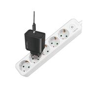 LogiLink LPS246 1,5 m Interno Tipo F Type F (CEE 7/4) IP20 1,5 mm² Socket outlet