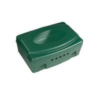 Logilink LPS272 Scatola Elettronica Resistente alle intemperie (Esterno), Verde con Protezione da Polvere e Spruzzi d'Acqua (IP54), 32 x 21 x 11,5 cm