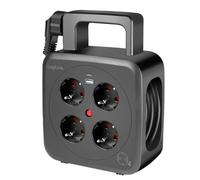 Presa LPS504: Prese di sicurezza: 4 230VAC 16A nero 5 m LOGILINK