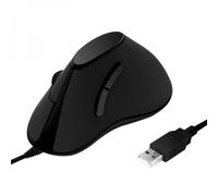 Logilink Mouse Verticale Ottico Ergonomico USB 1000dpi Nero