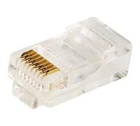 LogiLink MP0002 RJ45-Spina modulare CAT 5e Spina, dritto Pole: 8P8C Transparent