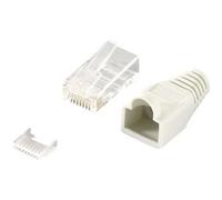 Logilink MP0023 LogILINK - RJ45 UTP CAT6 Plug con Osonk - Grey, 100pcs NEW