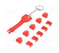 LOGILINK MP0042 Kit di tappi di copertura