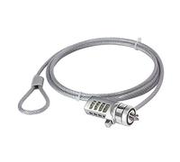 Logilink NBS002 - Lucchetto di sicurezza con codice numerico, 1,50 m