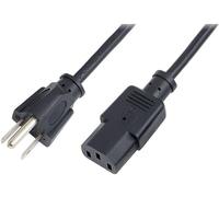 LOGILINK NEMA5-15P - IEC 60320-1 (C13), 1.8M NEGRO 1,8 M C13 ACOPLADOR