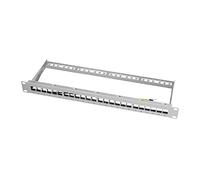LOGILINK NK4042 KEYSTONE PATCHPANEL 24 ENCHUFES BLINDADOS, NEGRO