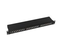 LogiLink NP0055 pezzo di pannello (Logilink, Cat.6 Patch Panel 24-Port 19) NEW