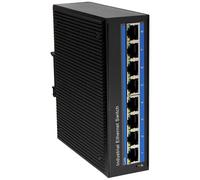 LogiLink NS203 - Switch industriale Gigabit Ethernet, 8 porte, 10/100/1000 Mbps