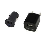 LogiLink PA0076 adattatore e invertitore Auto/interno Nero
