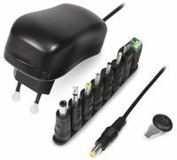 LogiLink Alimentatore universale PA0167, 3-12V 12W, 8 connettori intercambiabili, cavo 1,5 m