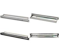 LogiLink Pannello patch Keystone da 4830 cm (19") 24 porte grigio chiaro (RAL7035) 1 U schermato per un massimo di 24 moduli Ke NEW