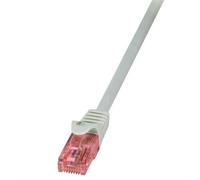 Logilink Patchkabel Kat.6 U/UTP PrimeLine Grau 3,00m