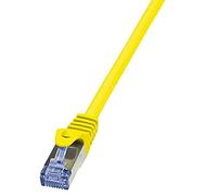 LOGILINK Patchkabel Kat.6A S/FTP PrimeLine Gelb 7,50m