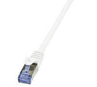 Logilink Patchkabel Kat.6A S/FTP PrimeLine weiß 3,00m