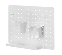 LogiLink PB0105 - Organizer per pannelli forati da parete, distanza tra i fori 32 mm