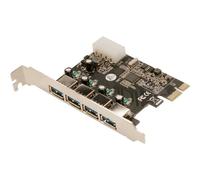 LogiLink PC0057A PCIe USB 3.2 Gen 1 (3.1 Gen 1) PC VIA VL805 5 Gbit/s Windows 7
