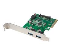 LOGILINK PC0080 - USB-Controller 3.1, 2-Port Typ-A, PCI-Expr. Karte