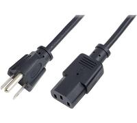 `LogiLink Power Cord, USA YP-12 / YC-14, black, 1,` ACC NUOVO
