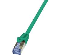 LogiLink PrimeLine CAT 6a SFTP, PiMF 1.5m Patchkabel GrÃ¸n NEW
