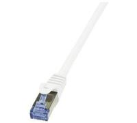LogiLink PrimeLine CAT 6a SFTP, PiMF 7.5m Patchkabel Hvid NEW