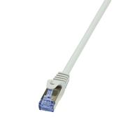 LogiLink PrimeLine Cat.7 S/FTP 0.5m cavo di rete 05 m Cat7 S/FTP (S-STP) Grigio