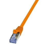 LogiLink Primeline - Cavo patch - RJ -45 (M) - RJ -45 (M) - 1 M - SFTP, PIMF - CAT 6A - Pressata, liscia, alogena -libera - ara NEW