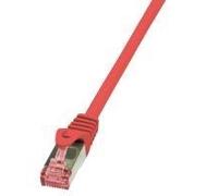 Logilink PrimeLine - Cavo patch - RJ-45 (M) - RJ-45 (M) - 10 m - SFTP PiMF - CAT 6 - senza alogeni - Rosso (CQ2094S) NEW