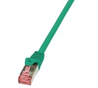 LogiLink Primeline - Cavo patch - RJ -45 (M) - RJ -45 (M) - 3 M - SFTP, PIMF - Cat 6 - Halogen -free - Green (CQ2065S) NEW