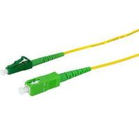 Logilink Professional - Cavo patch - SC/APC Modalità singola (M) a LC/APC Modalità singola (M) - 3 m - 2 mm - Fibra - Simplex