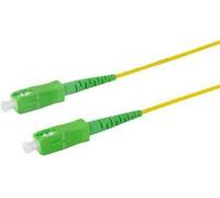 LogiLink Professional - Cavo patch - SC/APC Modalità singola (M) a SC/APC Modalità singola (M) - 0,5 m - 2 mm - fibra di vetr NEW