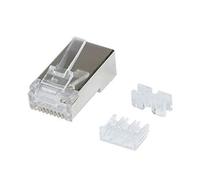 LogiLink Professional Modular Connector Cat.6A STP RJ45 Pack of 50
