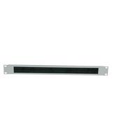 LogiLink Professional ORCEB1G - Pannello passacavi da 19", 1 U, Colore: Grigio Chiaro