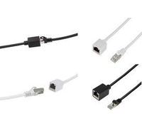 LogiLink Professional - Patch Extension Cable - RJ -45 (M) a RJ -45 (W) - 1 M - S/FTP - Cat 6A - Halogen -free, senza gancio, r NEW