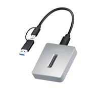 LogiLink QP0034 - Docking station USB 3.2 Gen2 in alluminio fino a 10 Gbps per M.2 NVMe (PCIe)