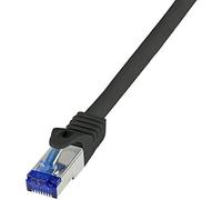 `Logilink Patchkabel Ultraflex, Cat.6A, S/FTP, schw` ACC NUOVO