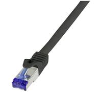 Logilink RJ45 Cat 6a S/FTP 3m Nero C6A063S