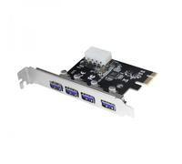 Logilink Scheda PCI Express a 4 porte USB 3.0 tipo A Femmina