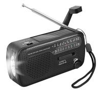 LogiLink SP0061 Radio di emergenza FM, AM, FM Radio di emergenza, USB Funzione