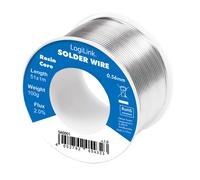 Logilink Stagno in Rotolo per Saldatura Rame Ø 0,56 mm 100g