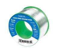 Logilink Stagno in Rotolo per Saldatura Senza Piombo Rame Ø 1 mm 100g