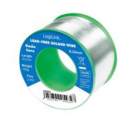 Logilink Stagno in Rotolo per Saldatura Senza Piombo Rame Ø 0,56 mm 100g