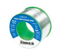 Logilink Stagno in Rotolo per Saldatura Senza Piombo Rame Ø 1 mm 100g