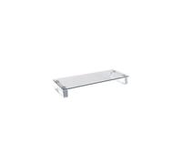 Logilink Stand da Scrivania per Monitor o Notebook in Vetro Trasparente
